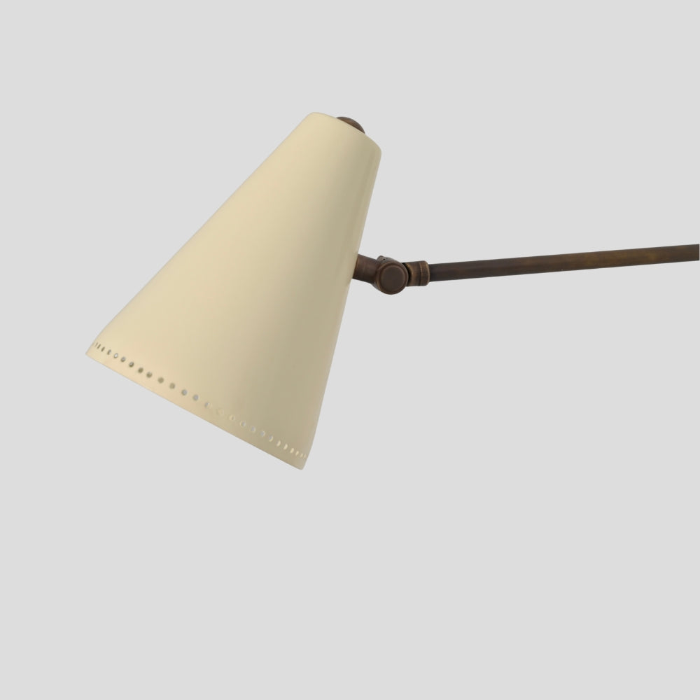 Cone Wall Lamp - Long Arm Adjustable Sconce